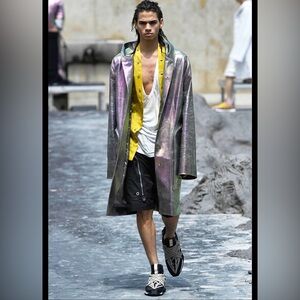 RICK OWENS ORIGINAL RUNWAY PIECE (Paris Fashion Week SS20) Metallic Jacket
